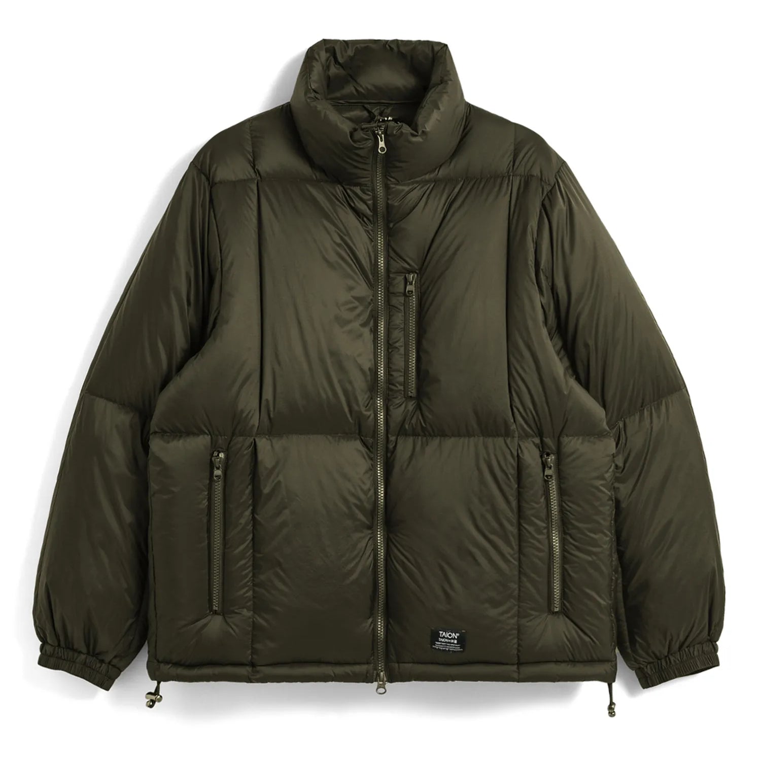 Unisex Work W-Zip Volume Down Jacket