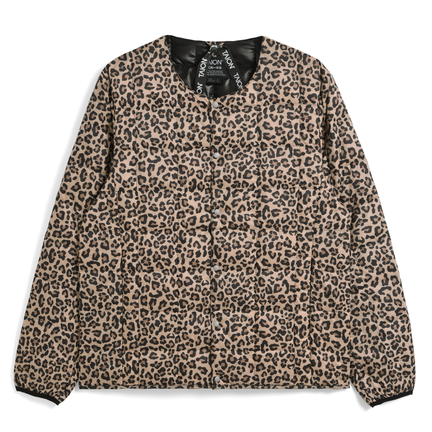 Unisex Basic Crew Neck Down Jacket