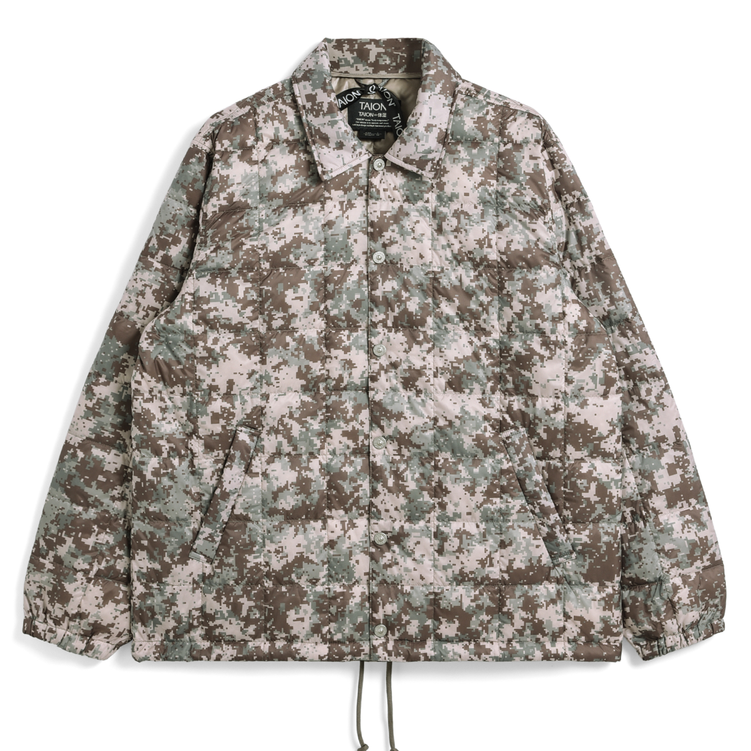 Unisex Basic Down Coach Jacket