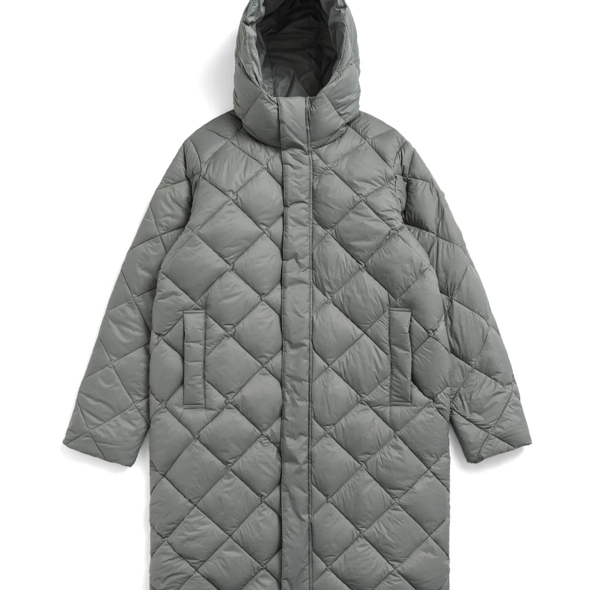 Unisex City Packable Hood Long Down Coat