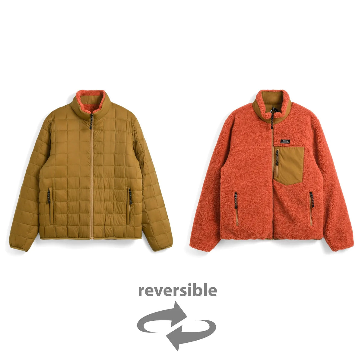 Unisex Mountain Reversible Down x Boa Hi-Neck Down Jacket