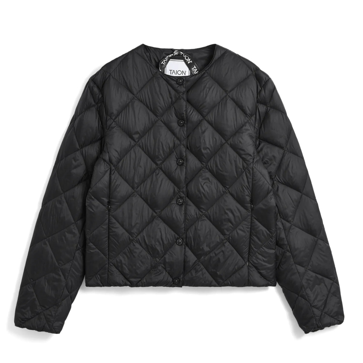 Crew neck Tapered Down Jacket