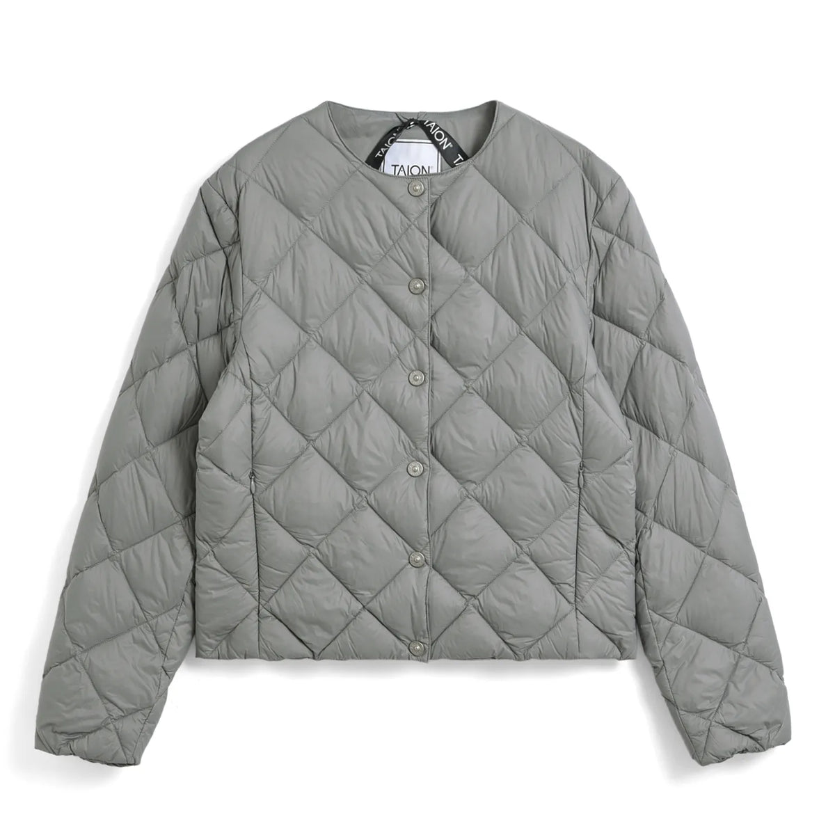 Crew neck Tapered Down Jacket
