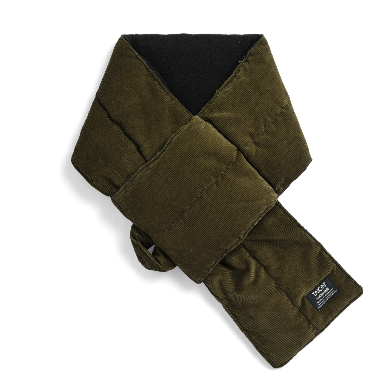 Work Corduroy x Down Scarf
