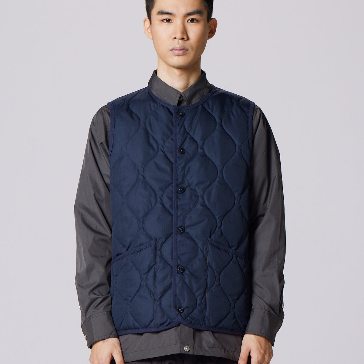 TAION Unisex Military Crew Neck Down Vest