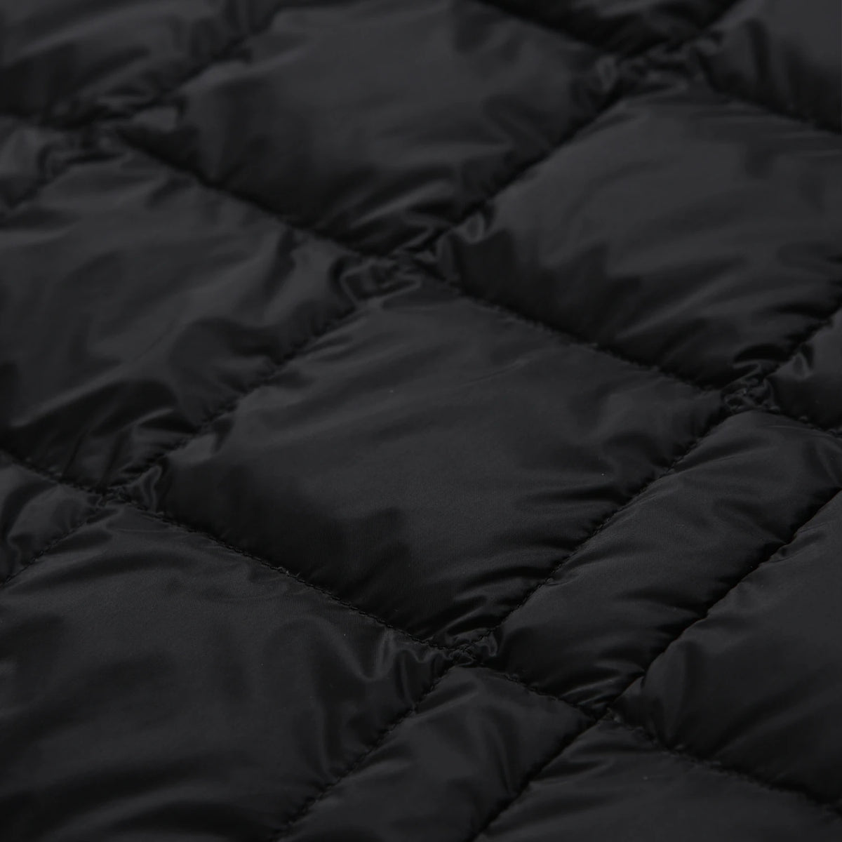TAION Unisex Basic Hi Neck Knit/Down Jacket