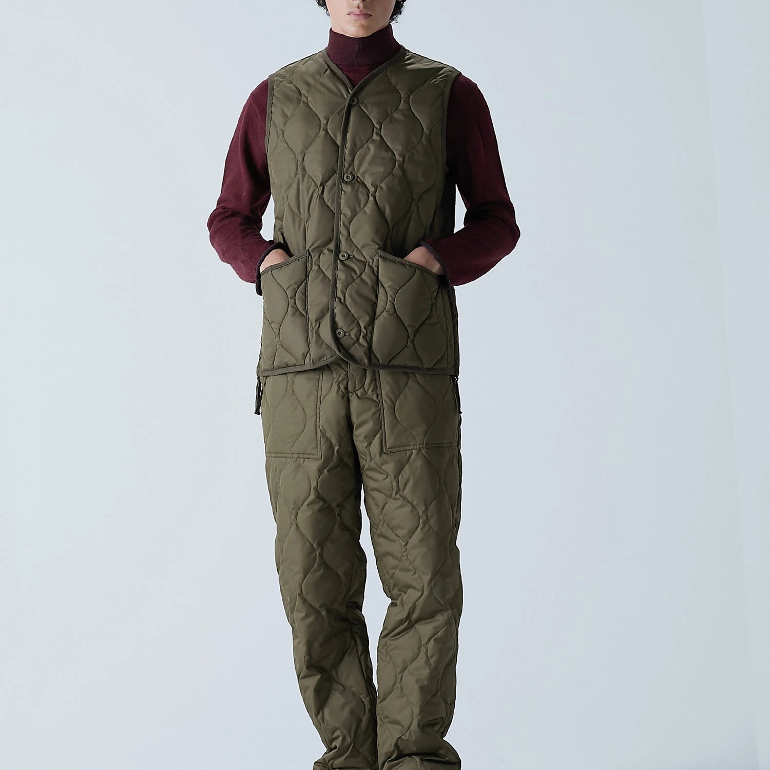 TAION Unisex Military Down Pants (Hard Shell)