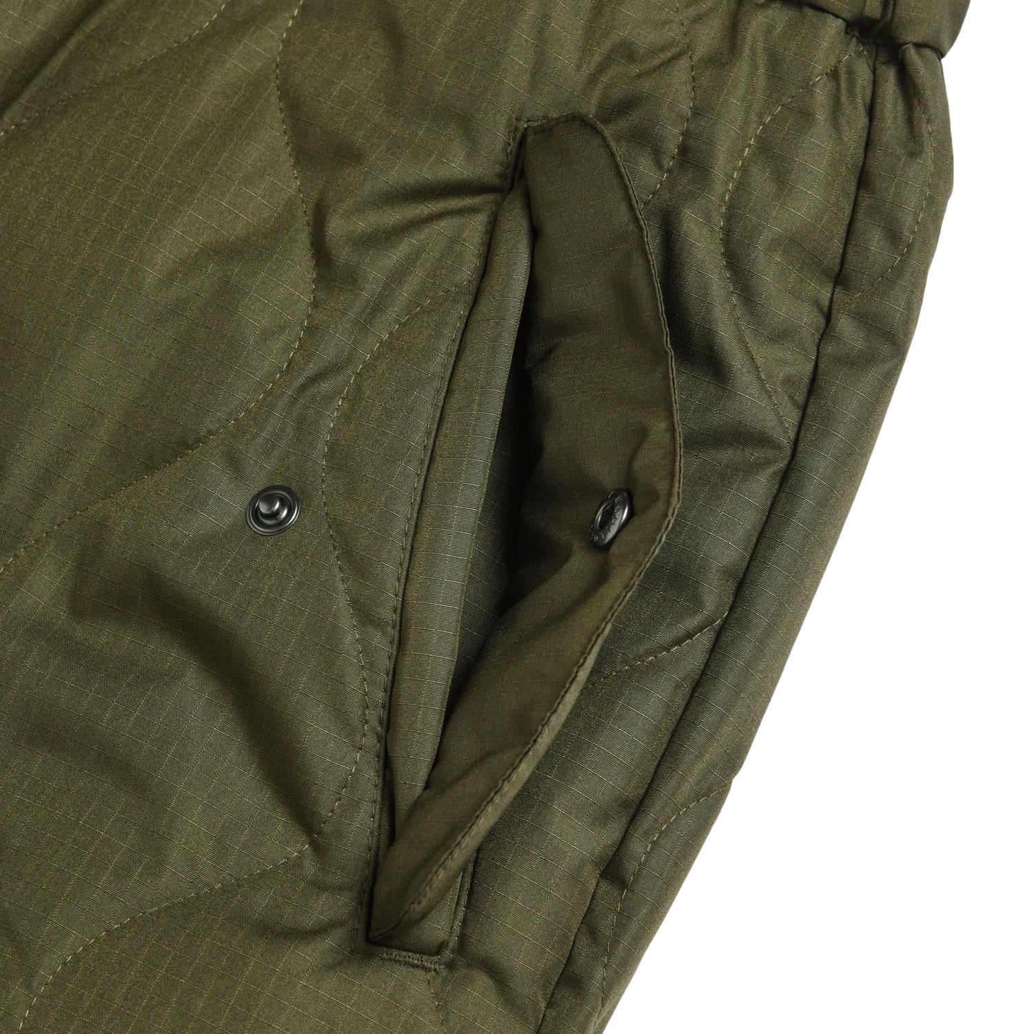 TAION Unisex Military Zip Slit Parachute Down Pants (Hard Shell)