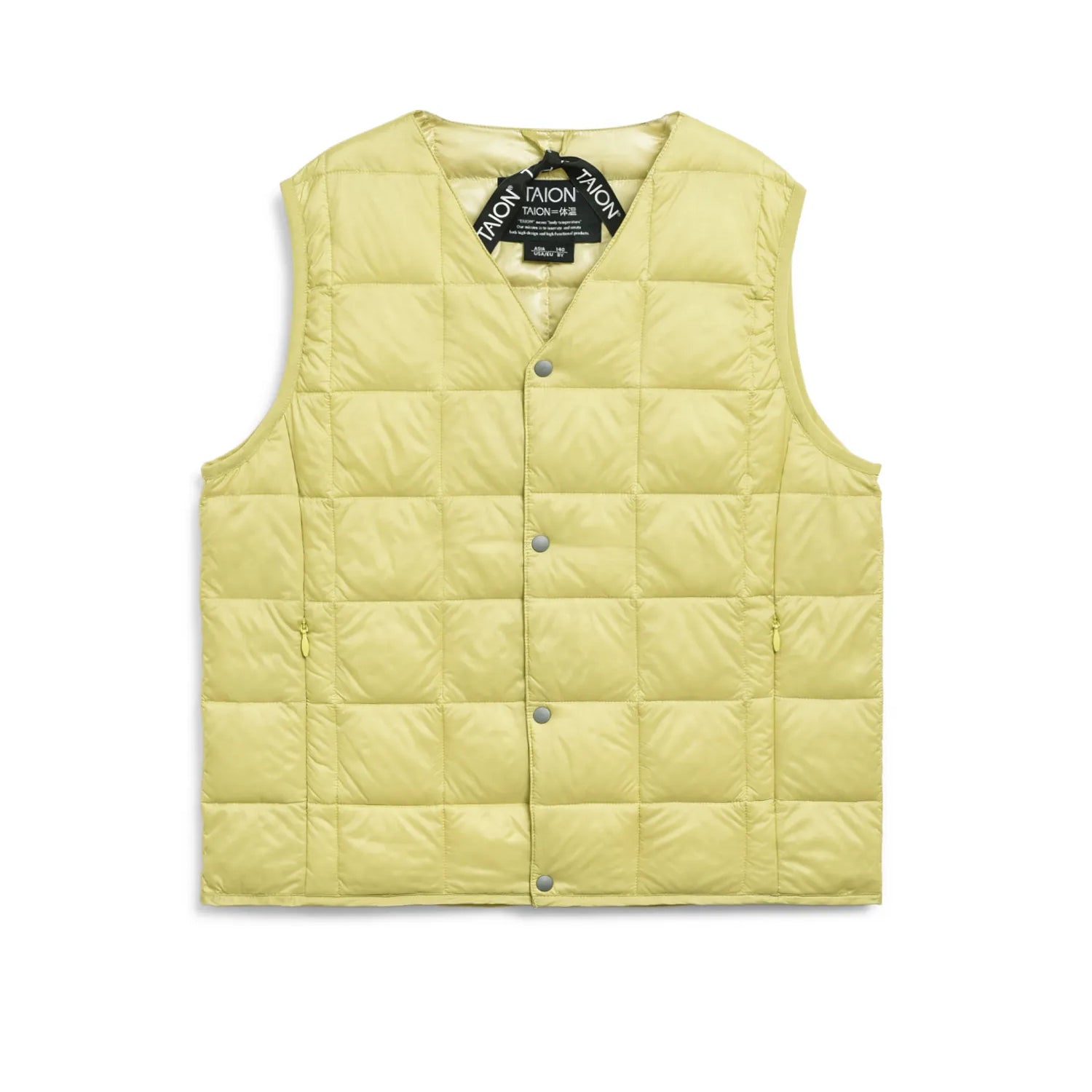 Kids Basic V-Neck Button Down Vest