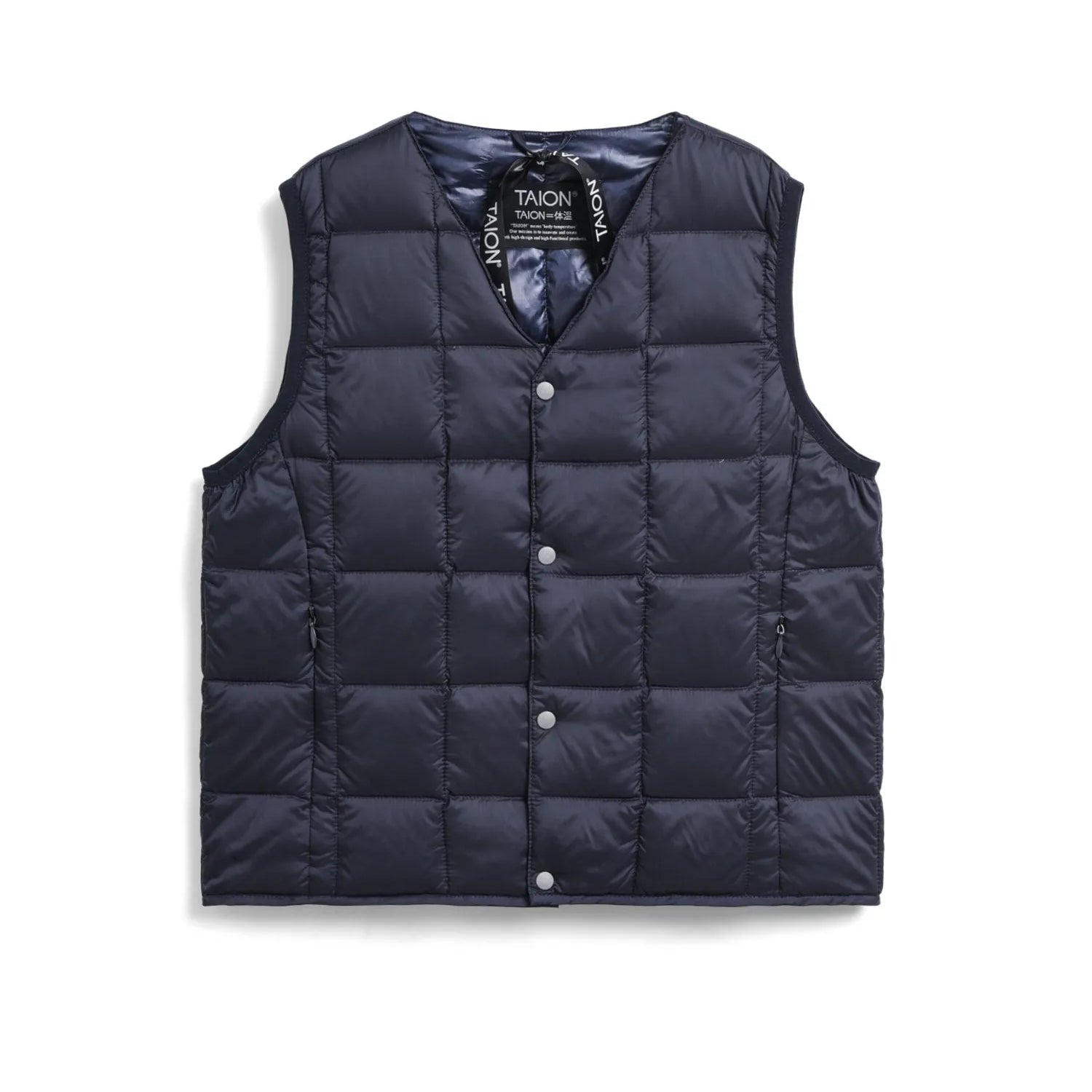 Kids Basic V-Neck Button Down Vest