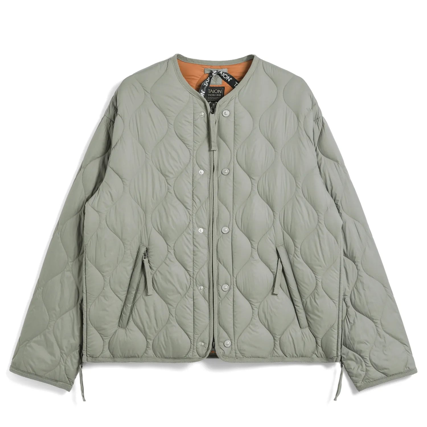 Unisex Military M65 Liner W-Zip Short Down Jacket (Soft Shell)