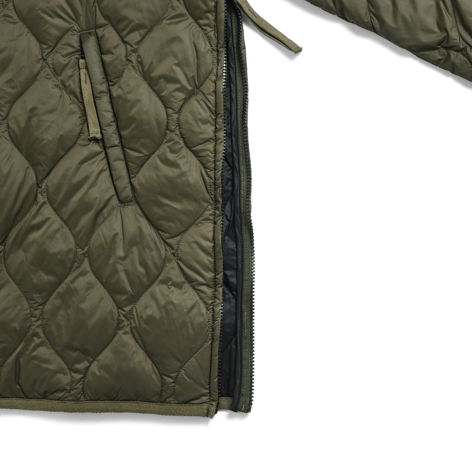 TAION Unisex Military M65 Liner W-Zip Down Jacket (Soft Shell)