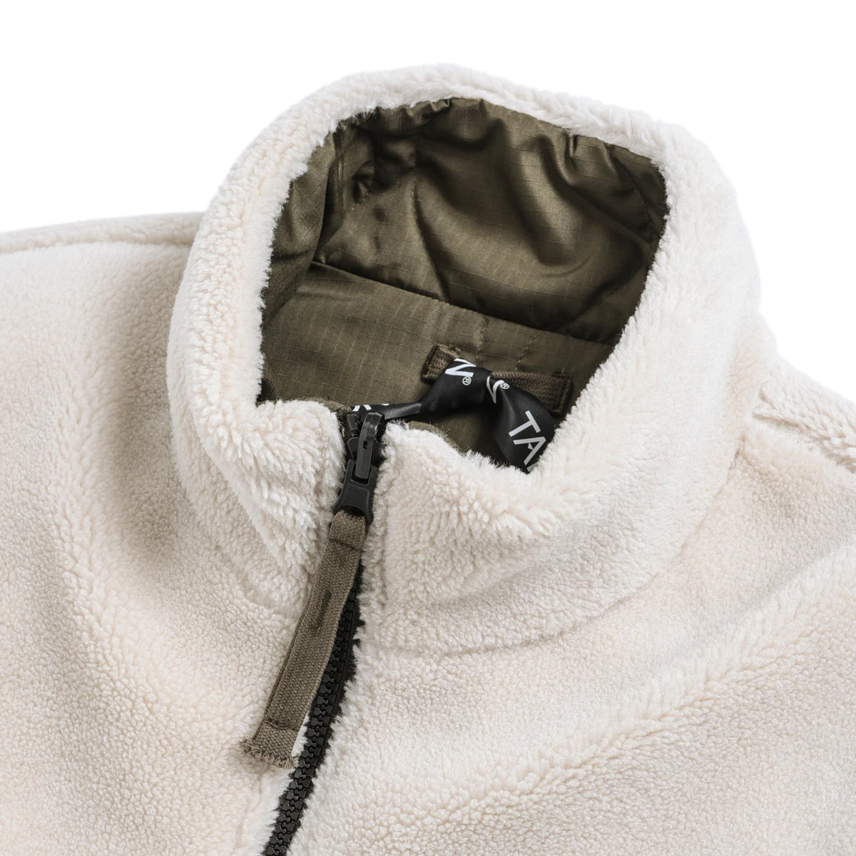 TAION Unisex Military Reversible Hi Neck Down Jacket (Hard Shell)