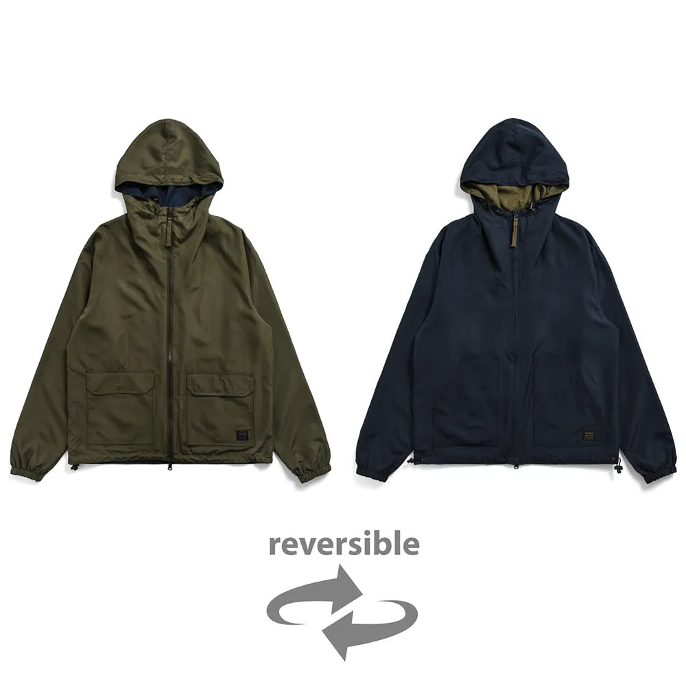 Unisex Non Down Military Reversible W-Zip Parka