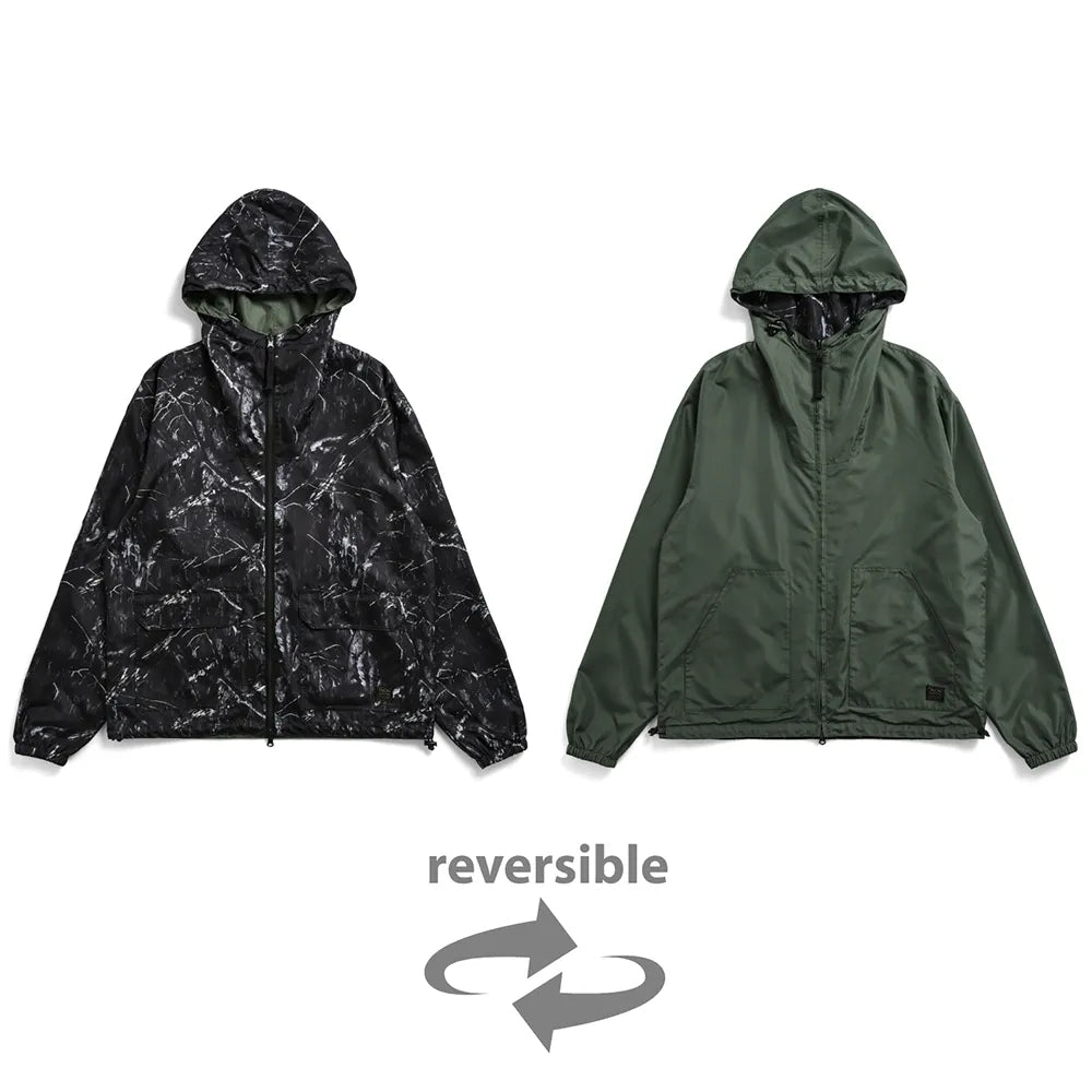 Unisex Non Down Military Reversible W-Zip Parka