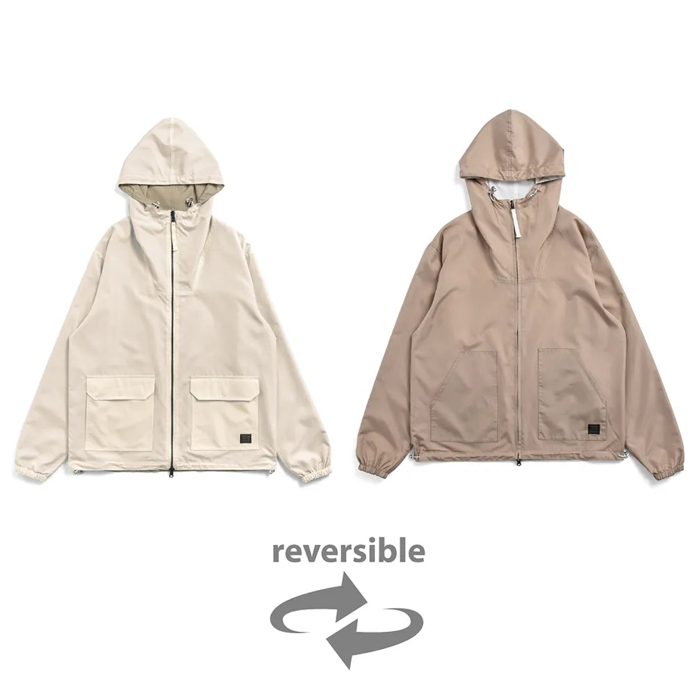 Unisex Non Down Military Reversible W-Zip Parka