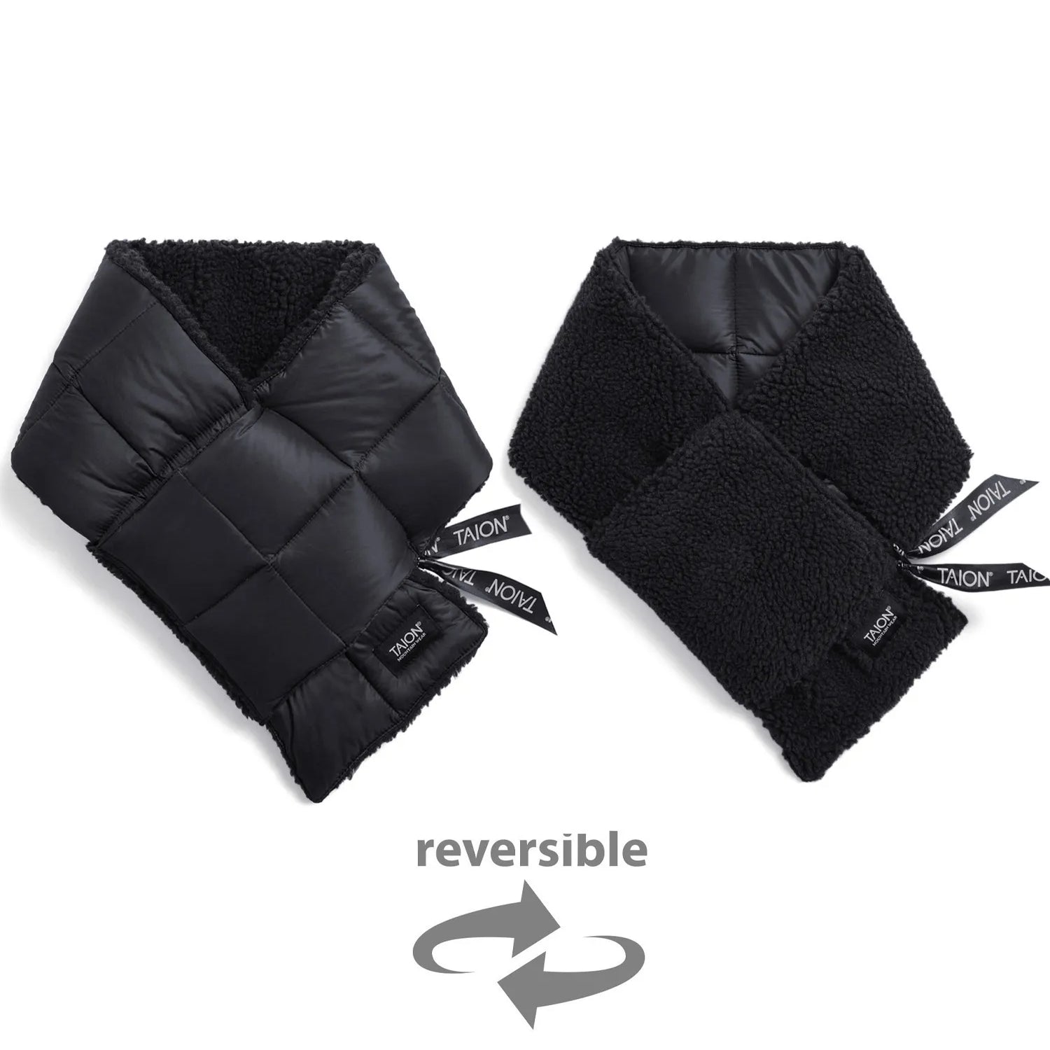 Unisex Mountain Reversible Down x Boa Scarf
