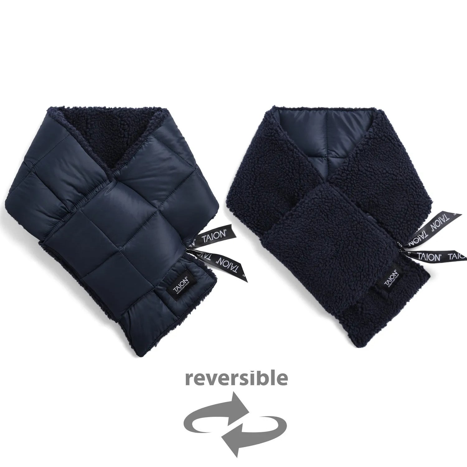 Unisex Mountain Reversible Down x Boa Scarf
