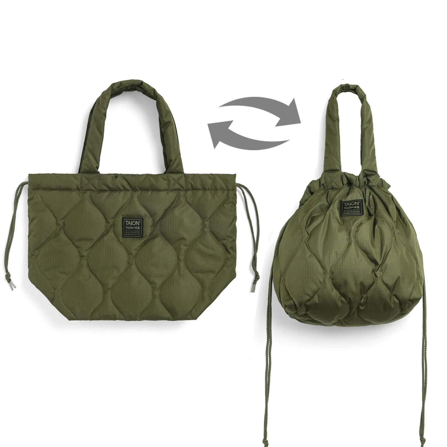 Unisex Military Down Tote Bag- M