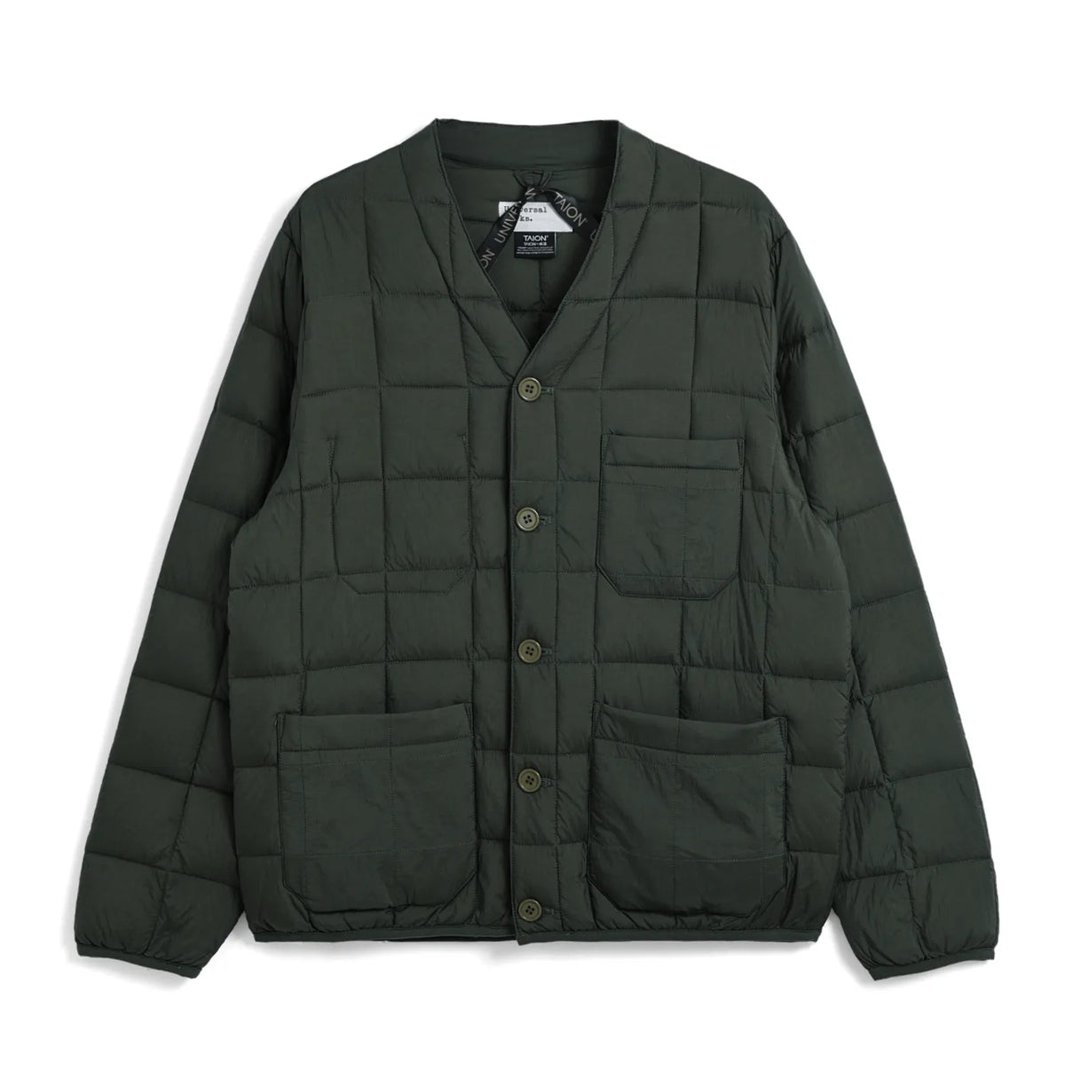 Universal Works. x TAION Down Cardigan