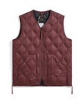 Unisex Military V-Neck W-Zip Down Vest (Soft Shell)