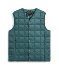 Unisex Basic V-Neck Button Down Vest