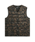 Unisex Basic V-Neck Button Down Vest
