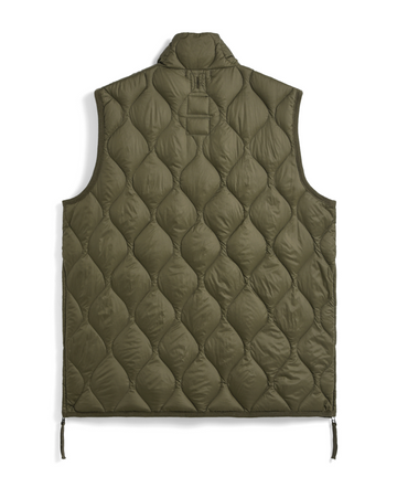 Unisex Military Hi-Neck W-Zip Down Vest (Soft Shell) – TAION US Unisex Military Hi-Neck W-Zip Down Vest (Soft Shell) – TAION US