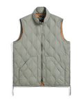 Unisex Military Hi-Neck W-Zip Down Vest (Soft Shell)
