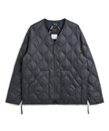 Unisex Military W-Zip V-Neck Down Jacket (Soft Shell)