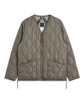 Unisex Military W-Zip V-Neck Down Jacket (Hard Shell)