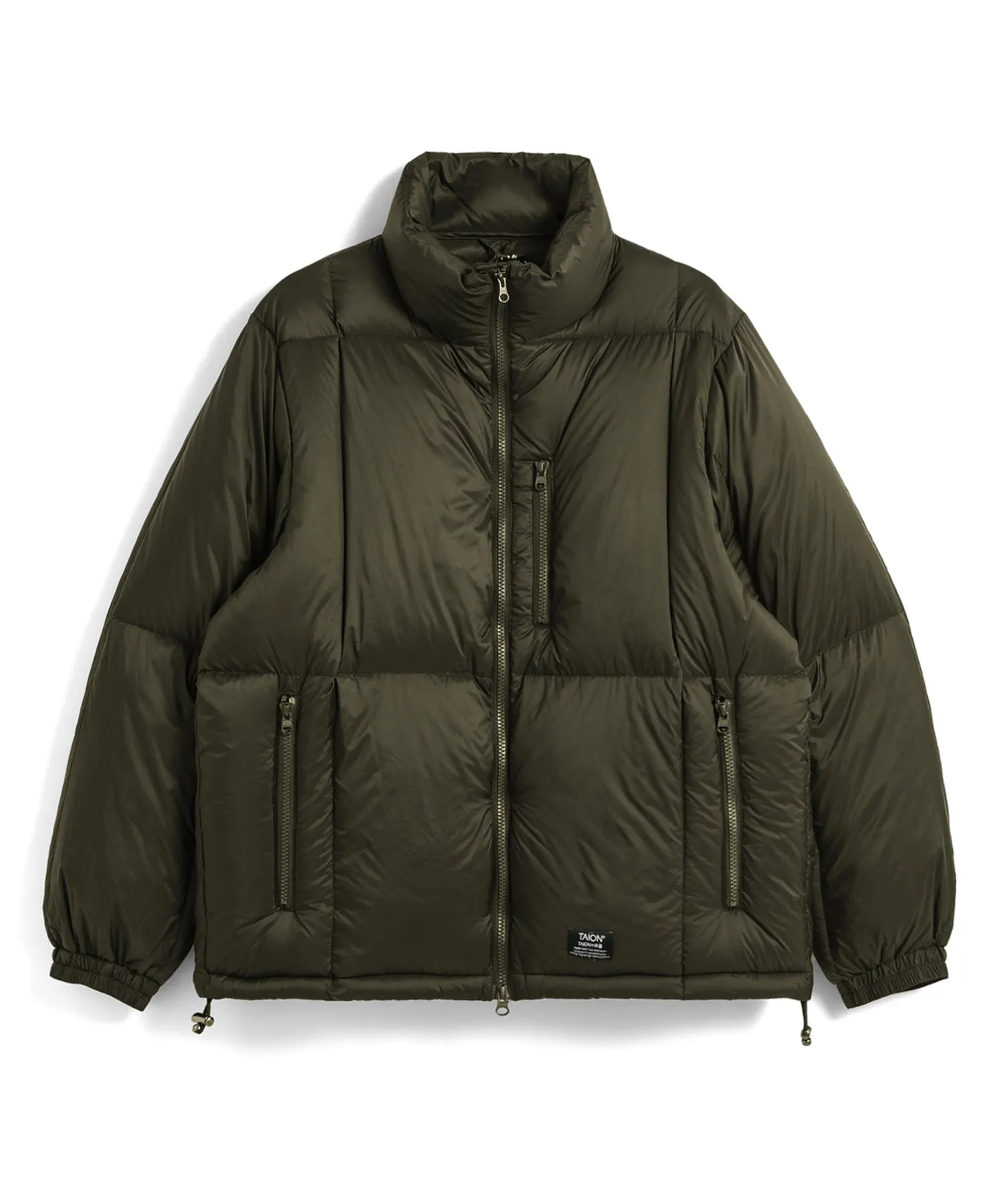 Unisex Work W-Zip Volume Down Jacket