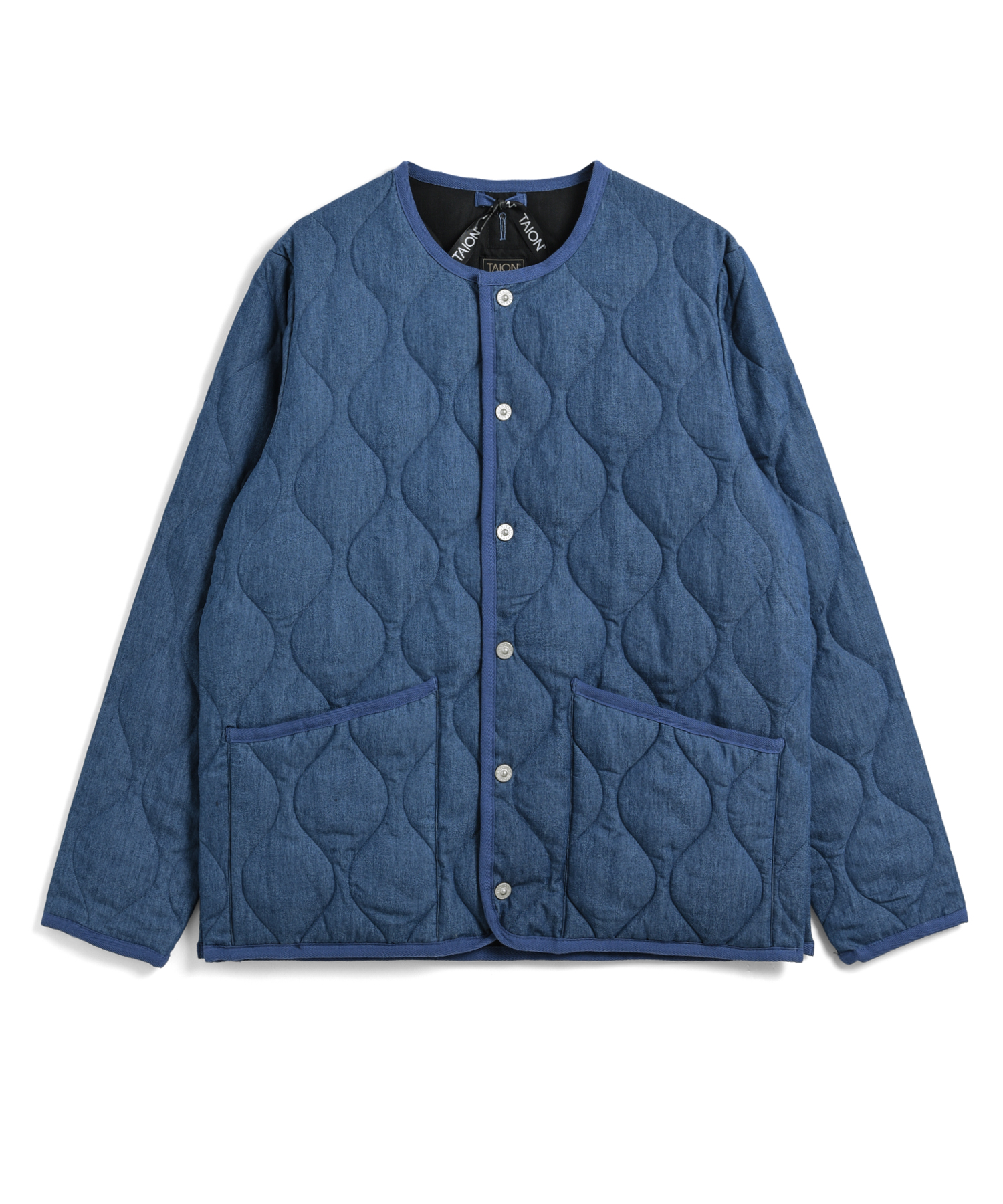 Unisex Military Crew Neck Down Jacket (Hard Shell)