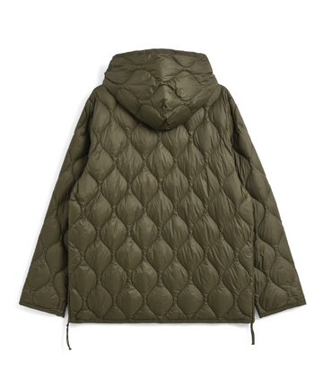 Unisex Military Hood W-Zip Down Jacket (Soft Shell) – TAION US Unisex Military Hood W-Zip Down Jacket (Soft Shell) – TAION US