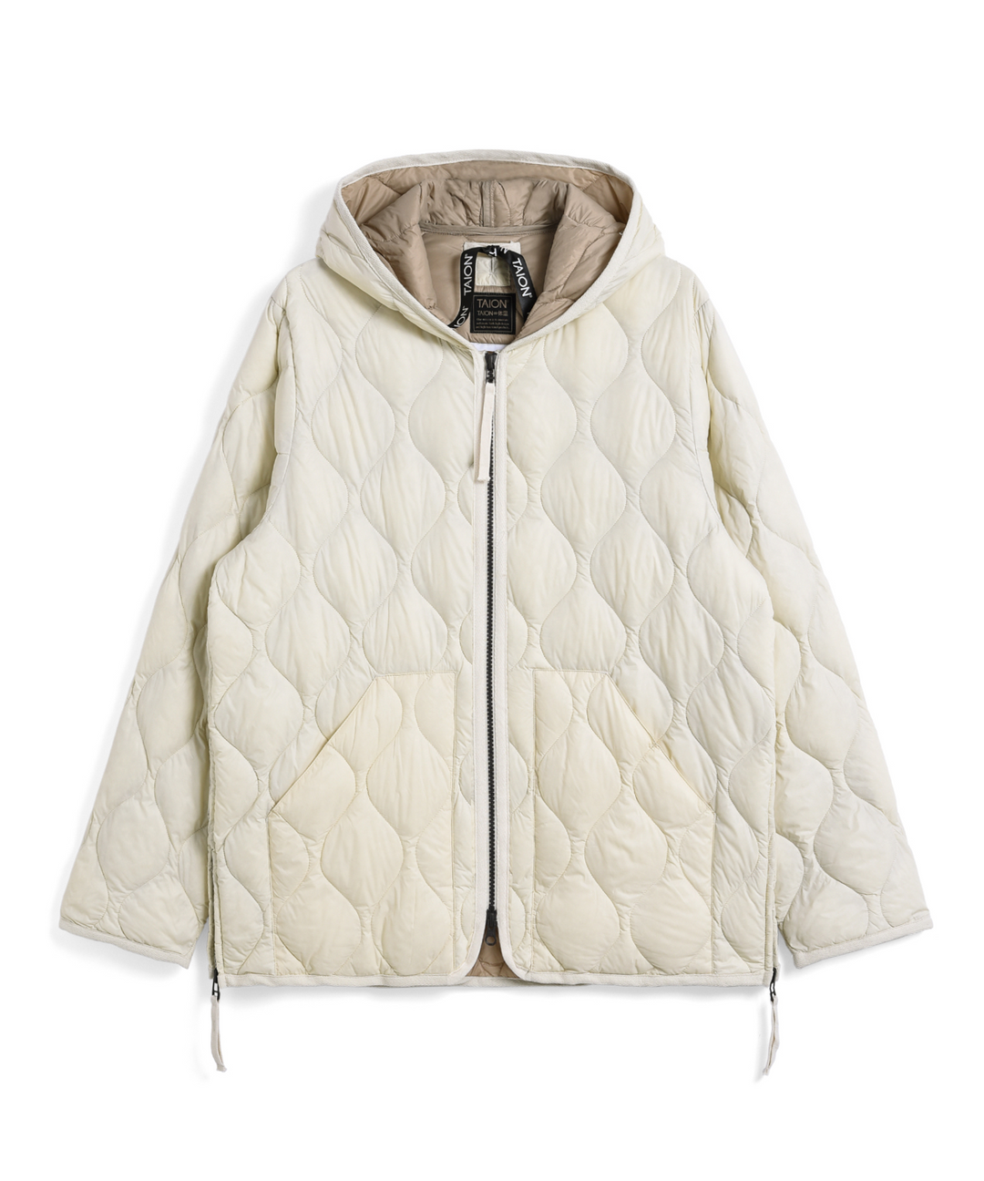 Unisex Military Hood W-Zip Down Jacket (Soft Shell) – TAION US
