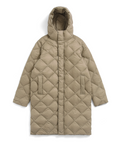 Unisex City Packable Hood Long Down Coat