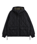 Unisex Military W-Zip Down Hoodie