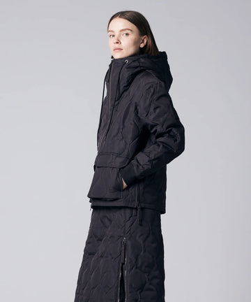 Unisex Military W-Zip Down Hoodie – TAION US