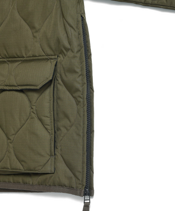 Unisex Military W-Zip Down Hoodie – TAION US