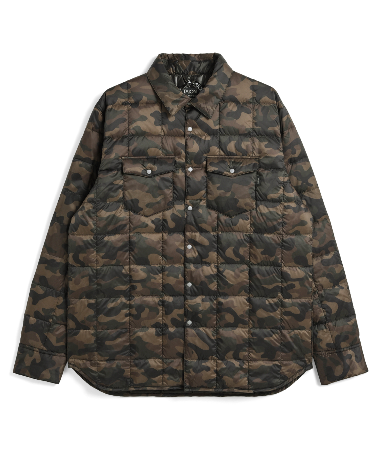 Unisex Basic W-Pocket Down Shirts – TAION US