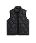 Kids Military Hi-Neck W-Zip Down Vest (Soft Shell)