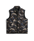 Kids Military Hi-Neck W-Zip Down Vest (Soft Shell)