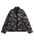 Kids Military Hi-Neck W-Zip Down Jacket (Soft Shell)