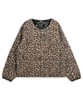 Kids Basic Crew Neck Button Down Jacket