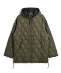 Unisex Military W-Zip Hood Down Jacket (Soft Shell)