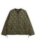 Unisex Military M65 Liner W-Zip Short Down Jacket (Soft Shell)