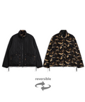 Unisex Military Reversible Hi Neck Down Jacket (Hard Shell)