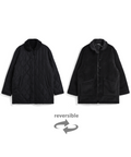 Unisex Military Reversible Down + Boa N-1 Type Jacket