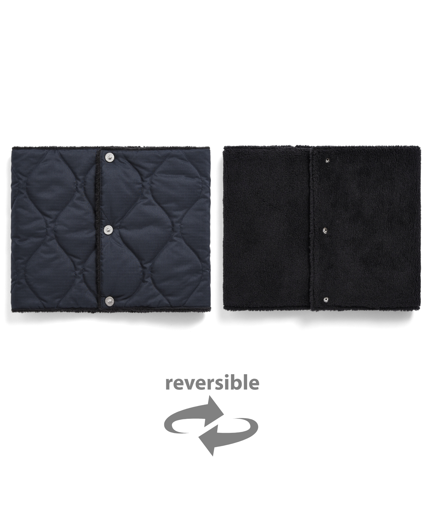 Military Reversible Down Neck Warmer (Hard Shell)