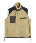 Unisex Military Pile-Fleece High-Neck Vest